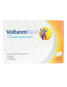 VoltarenPlast 1% emplâtre médicamenteux 5 emplâtres