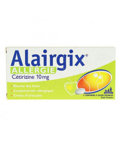 Alairgix Allergie Cétirizine 10mg