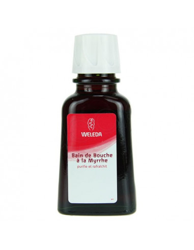 WELEDA SOINS BUCCO-DENTAIRES Bain bouche à la Myrrhe. Flacon de 50ml - ACL 4471707