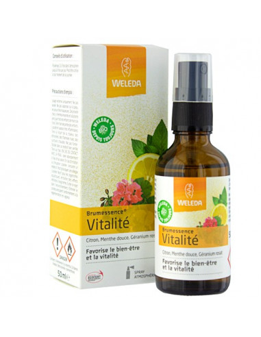 Weleda Brumessence Vitalité. 50ml - tonus et vitalité