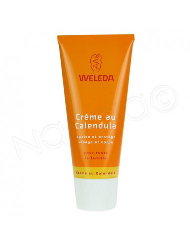 WELEDA SOINS CORPS Crème peau sensible au Calendula. Tube de 75ml - ACL 6332826