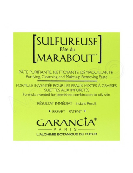 Garancia Sulfureuse Pâte de Marabout Pot 50g Garancia - 2