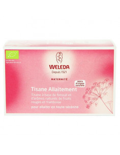 Weleda Tisane Allaitement. Boite de 20 sachets