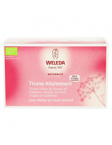 Weleda Tisane Allaitement. Boite de 20 sachets