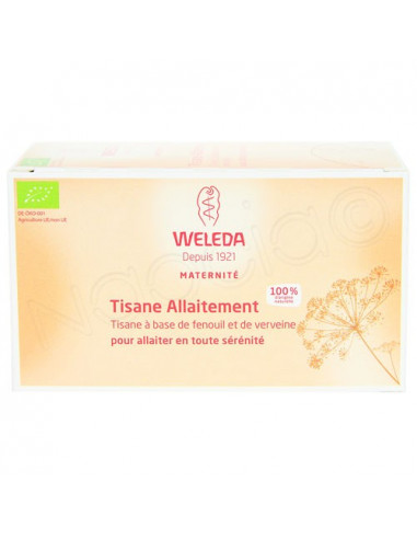 Weleda Tisane allaitement Boîte de 20 sachets - Archange-pharma