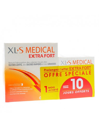 XLS Medical Extra Fort. 120 comprimés + 40 comprimés offerts