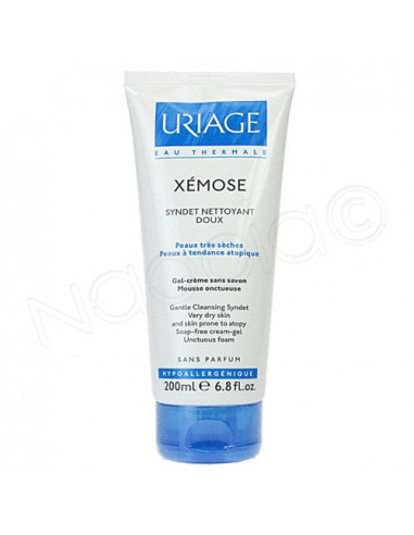 URIAGE XEMOSE Syndet nettoyant doux. Tube de 200ml - ACL 4207347