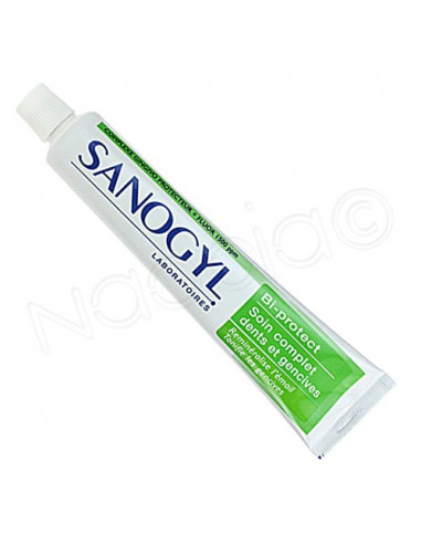 Sanogyl Biprotect Dentifrice soin complet dents gencives. Tube de 75ml - ACL 4611396