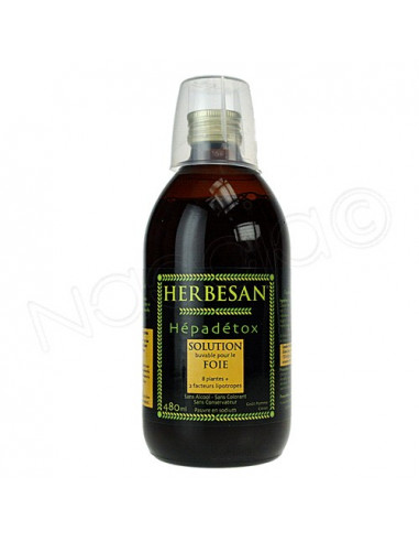 Herbesan Hepadetox Foie. Solution Buvable 480ml - ACL 4651912