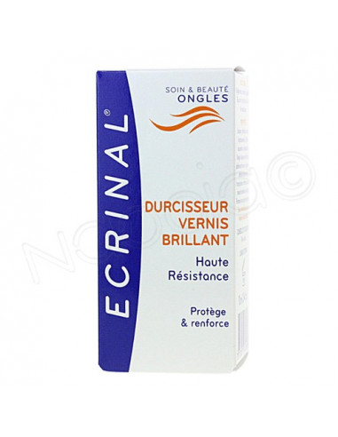 Ecrinal Ongles Durcisseur Vernis Brillant. Flacon de 10ml