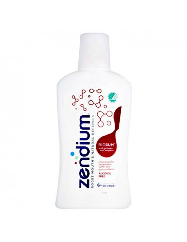 Zendium Professionnel Bain de Bouche Soin Gencives. 500ml - Biogum