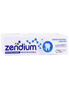 Zendium Professionnel Dentifrice Protection Émail & Gencives. 75ml - gencives sensibles