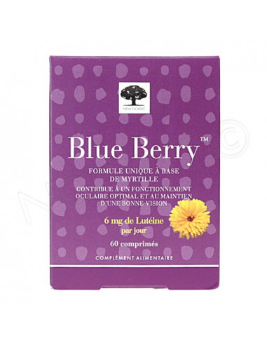 Blue Berry Yeux et Vision Boite 60 comprimés