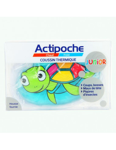 Actipoche Coussin Thermique Junior Animaux. x1 Tortue