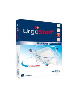 URGOSTART BORDER Pansement hydrocellulaire adhésif 8cmx8cm