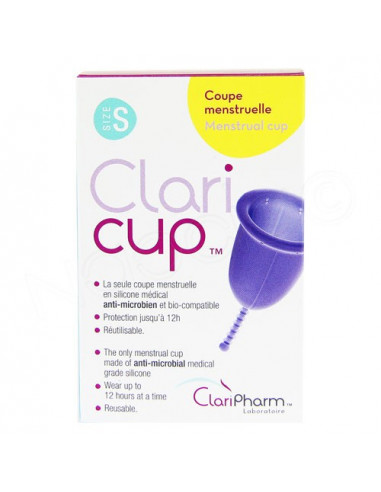 Clari Cup Coupe Menstruelle et Claribox Taille S