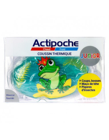 Actipoche Coussin Thermique Junior Animaux. x1 Grenouille