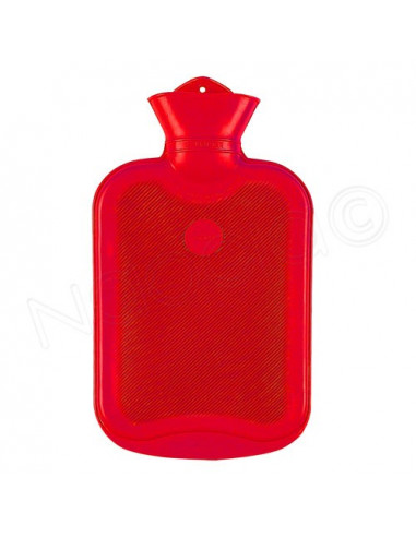 BOUILLOTTE ROUGE THERMOPLASTIQUE 2L COOPER