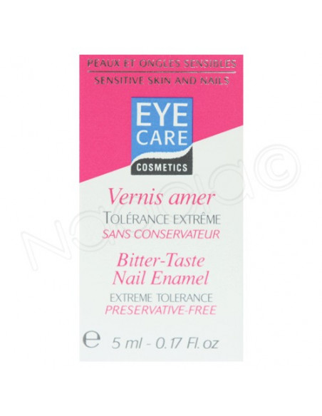 Vernis amer haute tolérance - Eye Care Cosmetics