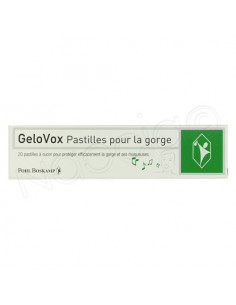GeloVox Pastilles pour la Gorge. 20 pastilles à sucer 2