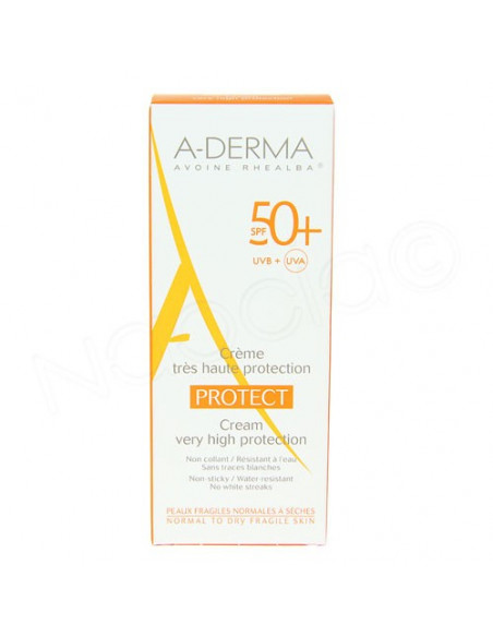 A-derma Protect Crème très haute protection SPF50+ 40ml Aderma - 2
