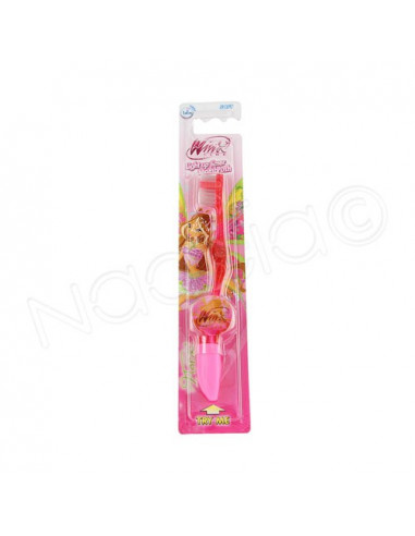 Demapharm Winx Club Brosse à dents lumineuse soft rose