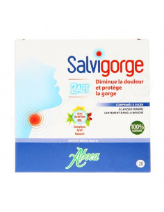 Aboca Salvigorge 2Act. 20 comrpimés à sucer