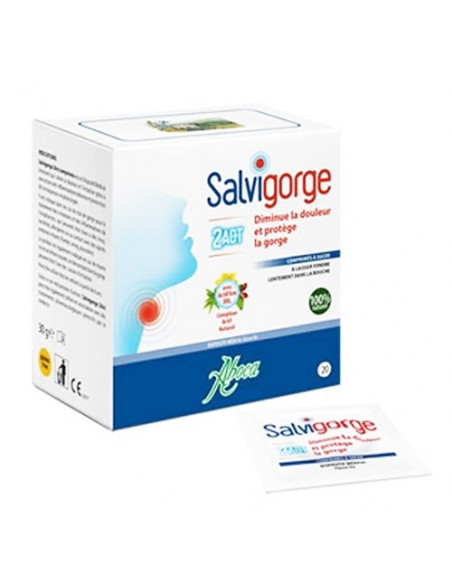 Aboca Salvigorge 2Act 20 comprimés à sucer Aboca - 2