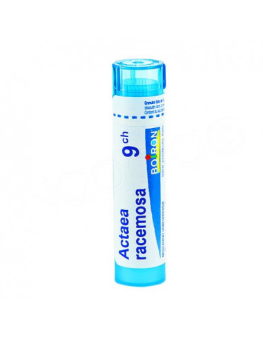 Actaea Racemosa tube Granules Boiron. 4g 9CH bleu