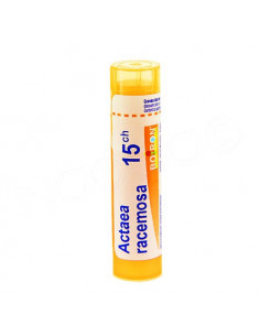 Actaea Racemosa tube Granules Boiron. 4g 15CH orange