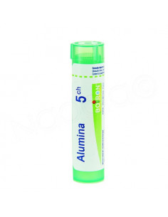 Alumina tube Granules Boiron. 4g 5CH vert