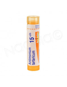 Antimonium Tartaricum tube Granules Boiron. 4g 15CH orange