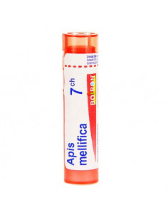 Apis Mellifica Tube Granules Boiron. 4g 7CH rouge