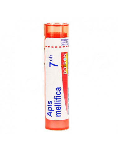 Apis Mellifica Tube Granules Boiron. 4g 7CH rouge