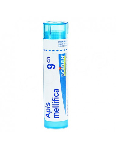 Apis Mellifica Tube Granules Boiron. 4g 9CH bleu