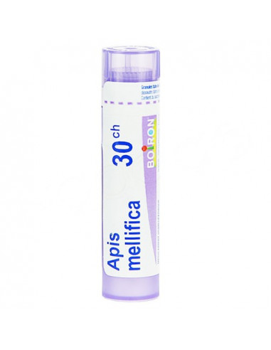 Apis Mellifica Tube Granules Boiron. 4g 30CH violet