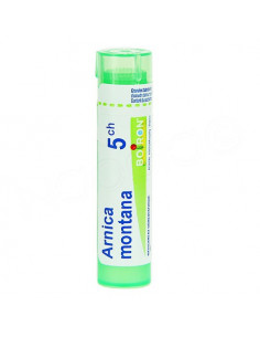 Arnica Montana tube granules Boiron. 4g 5CH vert