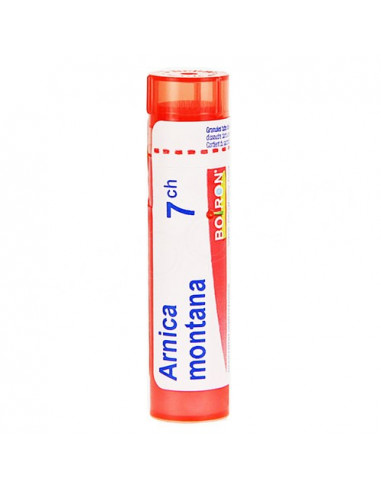 Arnica Montana tube granules Boiron. 4g 7CH rouge