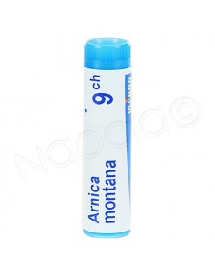Arnica Montana tube dose Globules Boiron. 1g 9CH bleu
