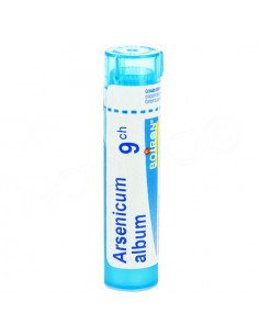 Arsenicum Album Tube Granules Boiron. 4g 9CH bleu