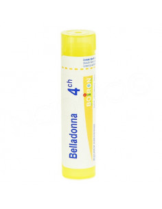 Belladonna Tube Granules Boiron. 4g 4CH jaune