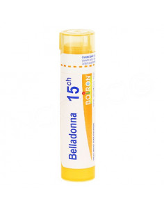 Belladonna Tube Granules Boiron. 4g 15CH orange