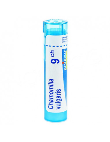 Chamomilla Vulgaris tube Granules Boiron. 4g 9CH bleu