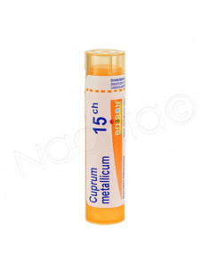 Cuprum Metallicum tube granules Boiron. 4g 15CH orange