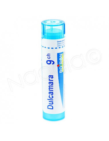 Dulcamara Tube Granules Boiron. 4g 9CH bleu