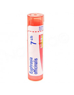 Euphrasia Officinalis Tube Granules Boiron. 4g 7CH rouge