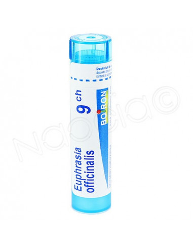 Euphrasia Officinalis Tube Granules Boiron. 4g 9CH bleu