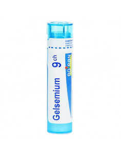 Gelsemium tube granules Boiron. 4g 9CH bleu