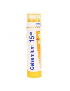 Gelsemium tube granules Boiron. 4g 15CH orange