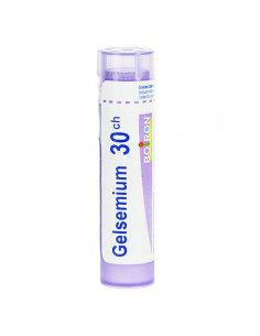 Gelsemium tube granules Boiron. 4g 30CH violet